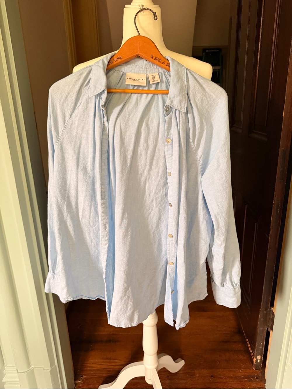 Laura Ashley Button-Down Shirt